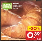 Buttercroissant von Backstube im aktuellen Netto Marken-Discount Prospekt für 0,39 €