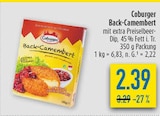 Back-Camembert im Angebot bei diska in Chemnitz Back-Camembert Angebote von Coburger bei diska Chemnitz für 2,39 €