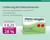 Halstabletten zuckerfrei Angebot in Schnürpflingen Halstabletten zuckerfrei im aktuellen Prospekt bei mea - meine apotheke in Schnürpflingen