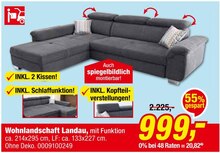 Wohnlandschaft Landau Angebot in Bodolz im aktuellen Prospekt bei Opti-Megastore in Bodolz