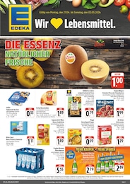 Aktueller EDEKA Supermarkt Prospekt für Rauhenebrach: Wir lieben Lebensmittel! mit 4} Seiten, 27.04.2026 - 02.05.2026