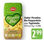 Aktuelle Nudeln Angebote bei EDEKA in Wiesbaden Aktuelles Paradiso Bio Pappardelle Angebot bei EDEKA in Wiesbaden ab 2,99 €