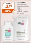 Dusche oder Waschemulsion NFB von SEBAMED im aktuellen Müller Prospekt für 3,95 €