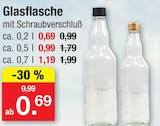 Glasflasche im Angebot bei Zimmermann in Magdeburg Glasflasche Angebote bei Zimmermann Magdeburg für 0,69 €