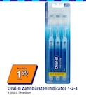 Zahnbürsten Indicator 1-2-3 von Oral-B im aktuellen Action Prospekt für 1,59 €