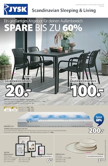 Aktueller JYSK Prospekt (Bockhorn, 9 Seiten zum blättern JYSK Prospekt Ein großartiges Angebot für deinen Außenbereich mit 9 Seiten