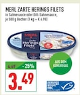 ZARTE HERINGS FILETS Angebote von MERL bei Marktkauf Mülheim für 3,49 €