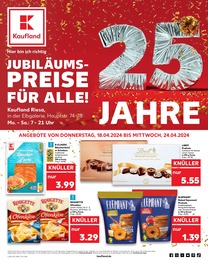 Aktueller Kaufland Supermärkte Prospekt für Wülknitz: Aktuelle Angebote mit 56} Seiten, 18.04.2024 - 24.04.2024