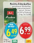 Filterkaffee Auslese Klassisch im Angebot bei E center in Recklinghausen Filterkaffee Auslese Klassisch Angebote von Melitta bei E center Recklinghausen für 6,49 €