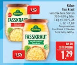 Fass Kraut Angebote von Kühne bei Marktkauf Erlangen für 1,29 €