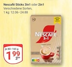 Sticks 3in1 Angebote von Nescafé bei GLOBUS Nettetal für 1,99 €