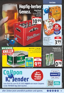 König Pilsener im EDEKA Prospekt "Aktuelle Angebote" mit 24 Seiten (Paderborn)