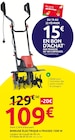 Promo Bineuse électrique 6 fraises 1500 w à 109,00 € dans le catalogue Mr. Bricolage à Obernai