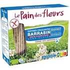 Pain des fleurs sarrasin s/sel 150 g - LE PAIN DES FLEURS - Botanic Pain des fleurs sarrasin s/sel 150 g - LE PAIN DES FLEURS à 2,55 € dans le catalogue Botanic
