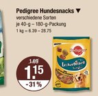 Hundesnacks von Pedigree im aktuellen V-Markt Prospekt für 1,15 €