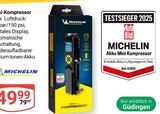 Akku Mini-Kompressor Angebote von Michelin bei GLOBUS Saarbrücken für 49,99 €