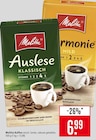 Auslese Klassisch im Angebot bei Marktkauf in Fellbach Auslese Klassisch Angebote von Melitta bei Marktkauf Fellbach für 6,99 €