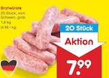 Bratwürste im Angebot bei Netto Marken-Discount in Nettetal Bratwürste Angebote bei Netto Marken-Discount Nettetal für 7,99 €