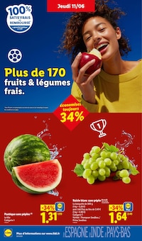 Catalogue Lidl, 11/06/2026 - 17/06/2026, L'ÉTÉ IMBATTABLE, 67 pages Prospectus Lidl en cours, "L'ÉTÉ IMBATTABLE", 67 pages