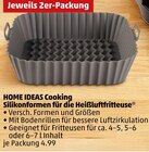 Silikonformen für die Heißluftfritteuse von HOME IDEAS Cooking im aktuellen Penny Prospekt für 4,99 €