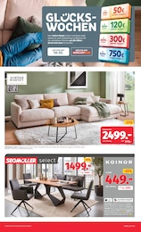 Stuhl im Segmüller Prospekt Zum Glück gibt’s Segmüller - Segmüller Select auf S. 5