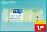 Müllbeutel mit Zugband Angebote von Priva bei Netto Marken-Discount Lüneburg für 1,45 €