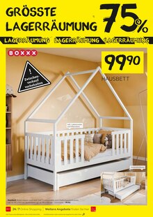 Bett im XXXLutz Möbelhäuser Prospekt "GRÖSSTE LAGERRÄUMUNG" mit 12 Seiten (Mönchengladbach)