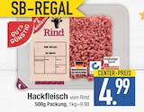 Hackfleisch vom Rind Angebote von GUT & GÜNSTIG bei EDEKA Straubing für 4,99 €