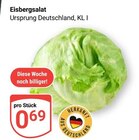 GLOBUS - Eisbergsalat Angebot im Prospekt Eisbergsalat bei GLOBUS im Prospekt "" für 0,69 €