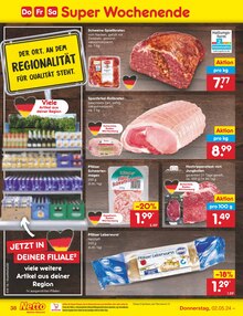 Schweinefilet im Netto Marken-Discount Prospekt "Aktuelle Angebote" mit 50 Seiten (Saarbrücken)