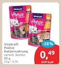Poésie Délice Katzennahrung von Vitakraft im aktuellen budni Prospekt