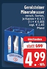 Mineralwasser bei E center im Duisburg Prospekt für 4,99 €