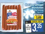 Hot Dog Geflügel Würstchen von Wiesenhof im aktuellen EDEKA Prospekt für 3,35 €