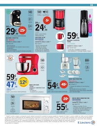 Offre Cafetière Électrique dans le catalogue E.Leclerc du moment à la page 33