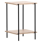 Aktuelles BEISTELLTISCH 40/40/60 cm Eiche furniert Schwarz, Eichefarben rechteckig Angebot bei XXXLutz in Essen ab 79,00 €