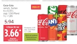 Aktuelle Coca Cola Angebote bei Marktkauf in Greifswald Aktuelles versch. Sorten Angebot bei Marktkauf in Greifswald ab 3,66 €