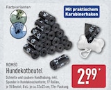 Hundekotbeutel von ROMEO im aktuellen ALDI Nord Prospekt