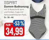 Damen-Badeanzug Angebote von Esprit bei Kaufhaus Stolz Bremerhaven für 34,99 €