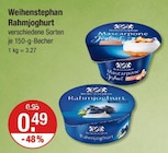 Rahmjoghurt im V-Markt Prospekt Rahmjoghurt von Weihenstephan im aktuellen V-Markt Prospekt für 0,49 €