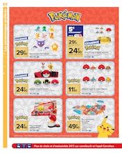 Pokémon Angebote im Prospekt "LA SAISON DES JOUETS EST OUVERTE" von Carrefour auf Seite 38
