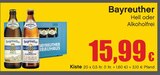 Hell oder Alkoholfrei im Angebot bei RAN in Waiblingen Hell oder Alkoholfrei Angebote von Bayreuther bei RAN Waiblingen für 15,99 €