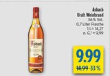 Uralt Weinbrand im Angebot bei diska in Erlangen Uralt Weinbrand Angebote von Asbach bei diska Erlangen für 9,99 €