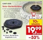 Solar-Gartenfontäne im Angebot bei Netto Marken-Discount in Haltern am See Solar-Gartenfontäne Angebote von GARVIDA bei Netto Marken-Discount Haltern am See für 19,99 €