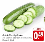 Gurken bei EDEKA im Muggensturm Prospekt für 0,49 €