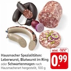 Leberwurst Angebote bei EDEKA Darmstadt für 0,99 €