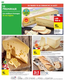 Prix et réduction Morbier dans le prospectus Carrefour Market en cours Offre Morbier dans le catalogue Carrefour Market du moment à la page 12