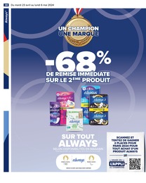 Offre Hygiène Intime dans le catalogue Carrefour du moment à la page 40