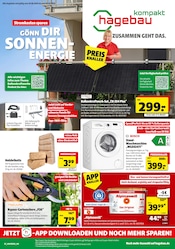 hagebau kompakt Baumärkte Prospekt der aktuellen Woche mit 8 Seiten, gültig von 29.08.2026 bis 05.09.2026, in Bissendorf und Umgebung Aktueller hagebau kompakt Baumärkte Prospekt in Bissendorf und Umgebung, "GÖNN DIR SONNENENERGIE" mit 8 Seiten, 29.08.2026 - 05.09.2026