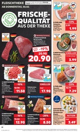 Steak Angebot im aktuellen Kaufland Prospekt auf Seite 22