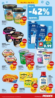Sahne im Penny Prospekt "Wer günstig will, muss Penny." mit 46 Seiten (Essen)